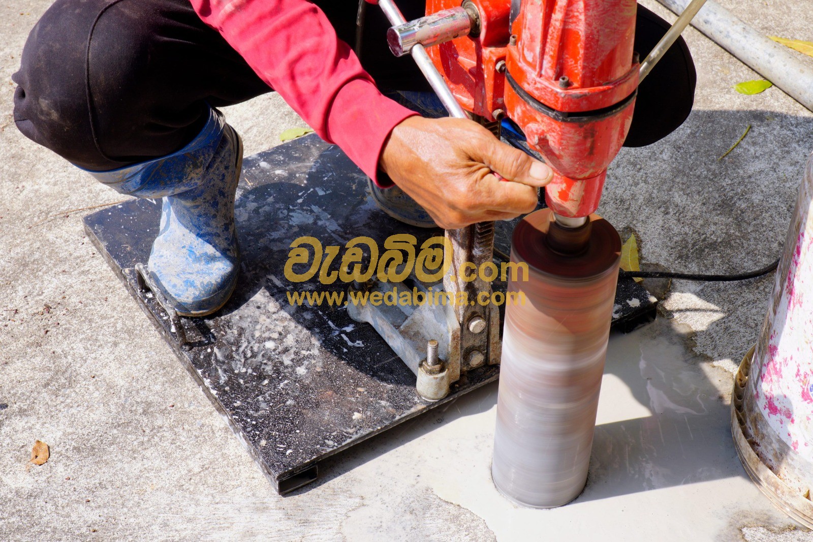 Concrete Core Drilling and Concrete Cutting Service Sri Lanka