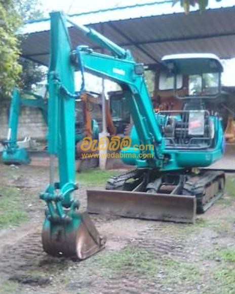 Excavator for rent in Sri Lanka