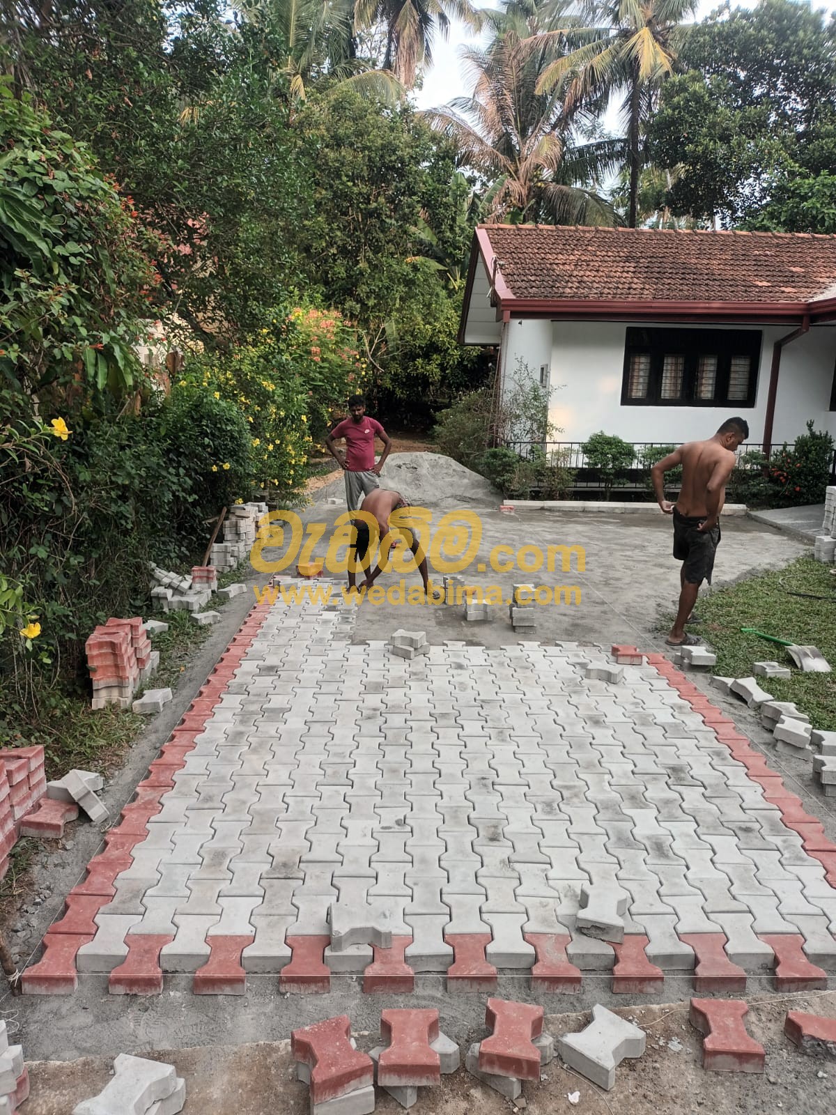 Interlock Paving Contractors Price In Galigamuwa