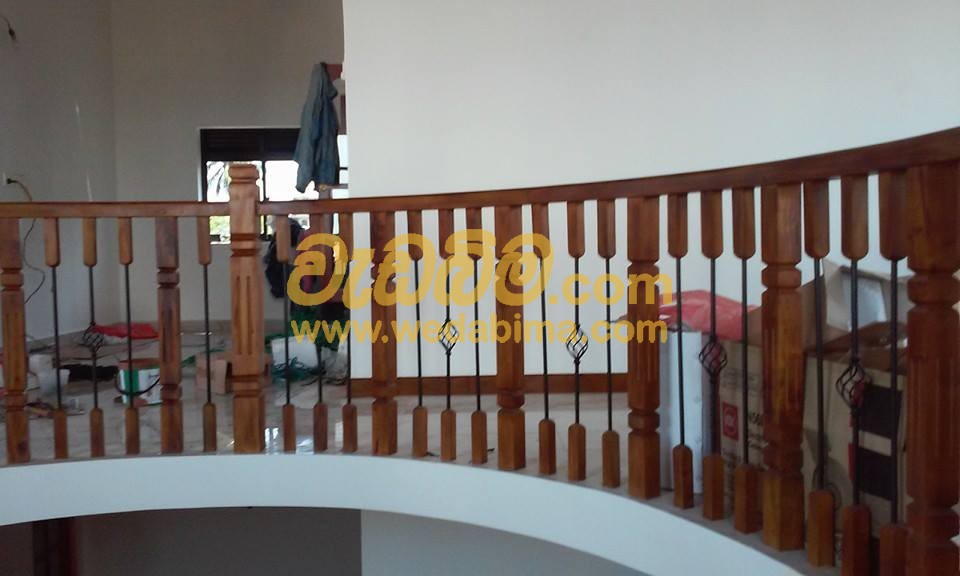 Wooden Railing Price in Colombo