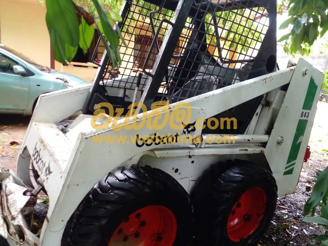 Bobcat machine for rent in colombo