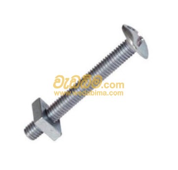 Roofing bolt & nut galvanized price in sri lanka