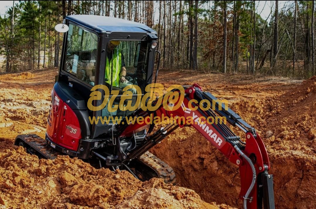 Excavator for hire - colombo