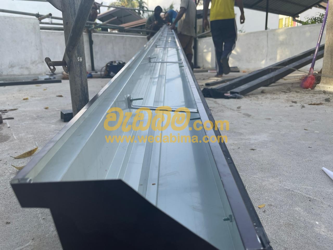 Gutter Installation Work in delgoda