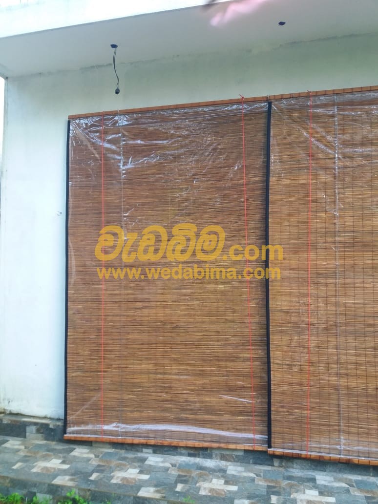 Vertical Bamboo Blinds Colombo