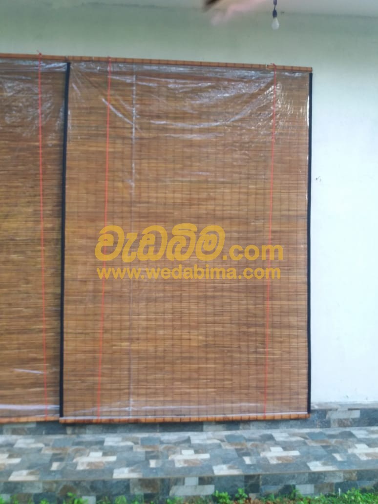 Water Based Bamboo Blinds for sale Bandaragama