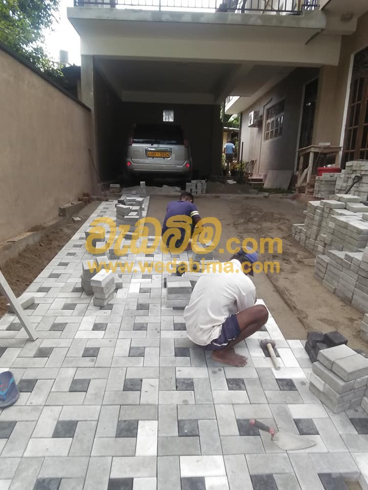 Interlock installation Price in Colombo