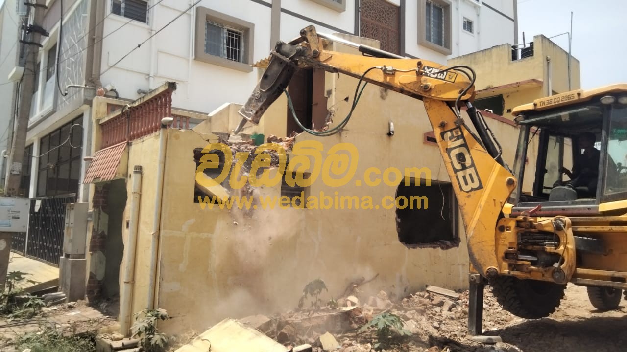 demolition contractors in sri lanka