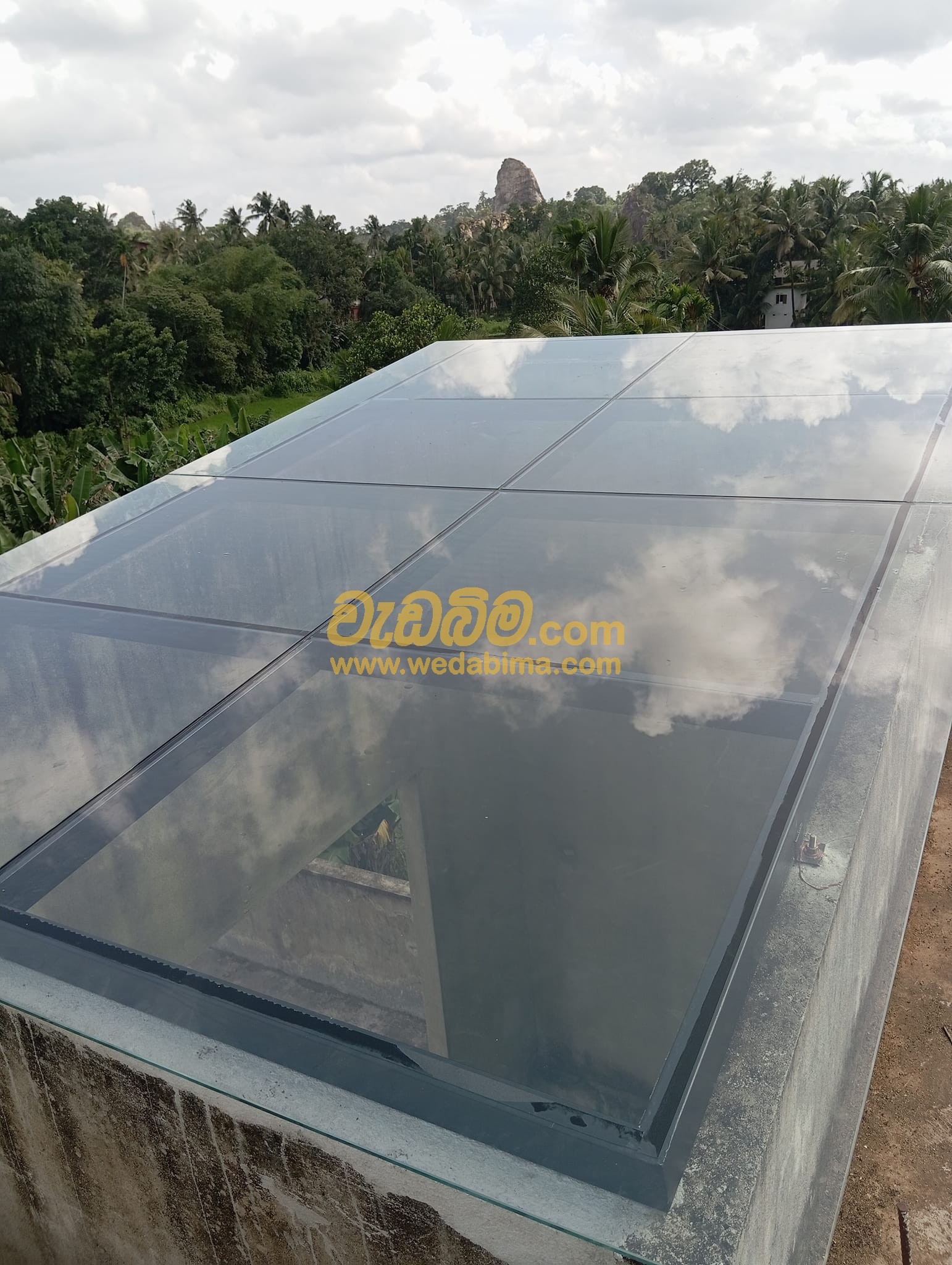 glass roof price Bandarawela