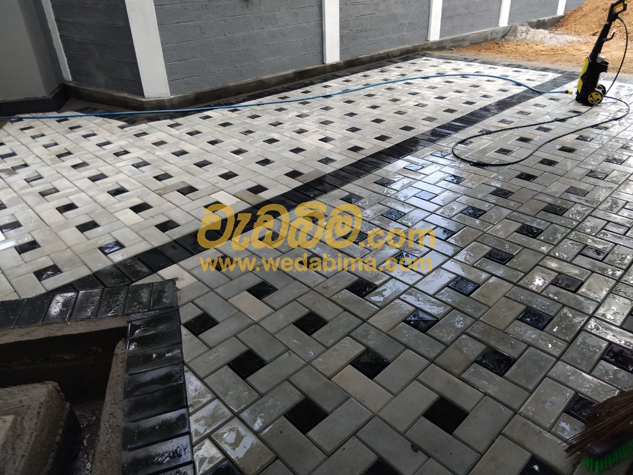 interlock paving and Garden designers in colombo