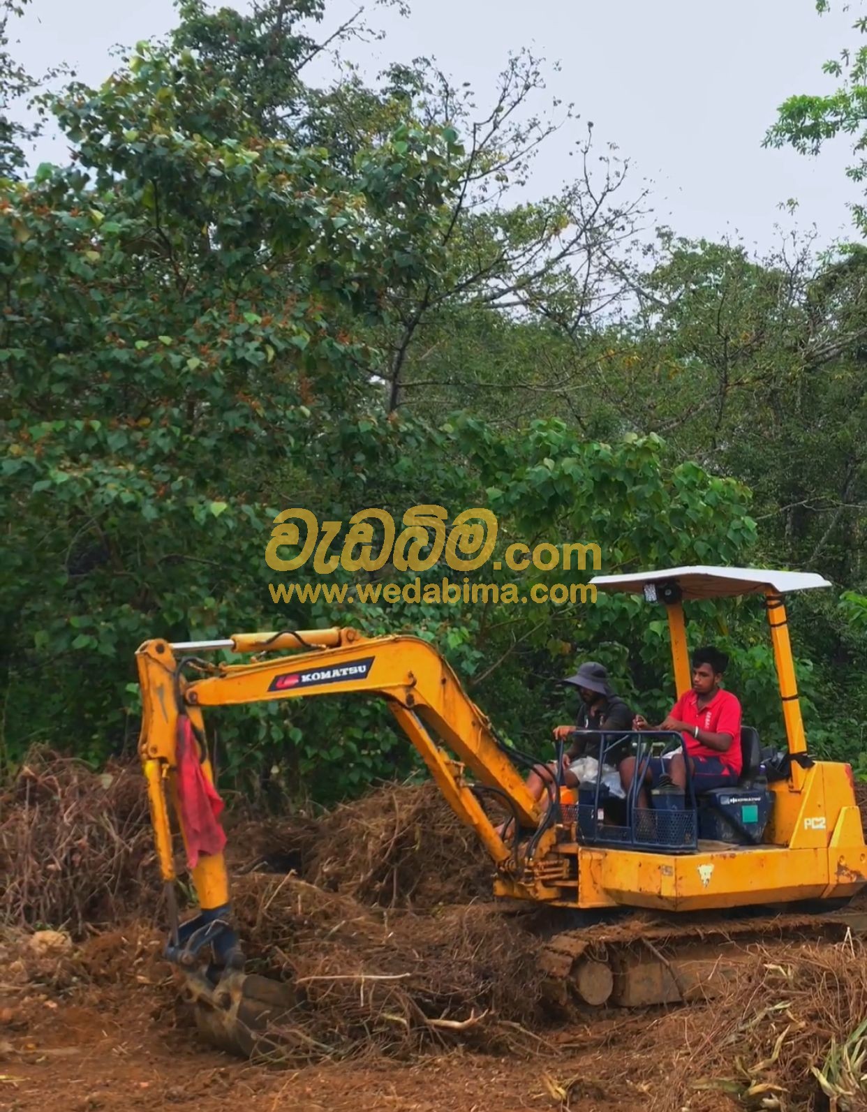 Excavator For Hire price in Colombo