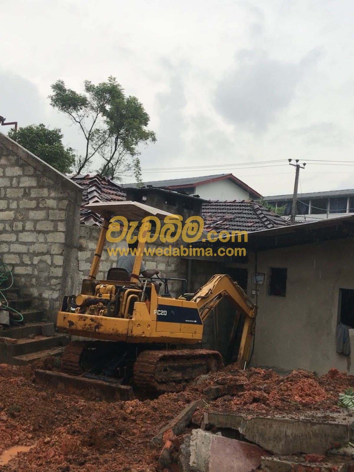 Excavator For Rent In Sri Lanka