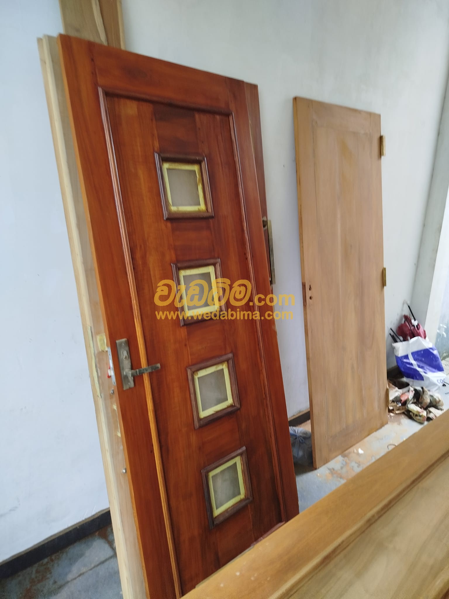 wooden doors and windows price in Pannipitiya