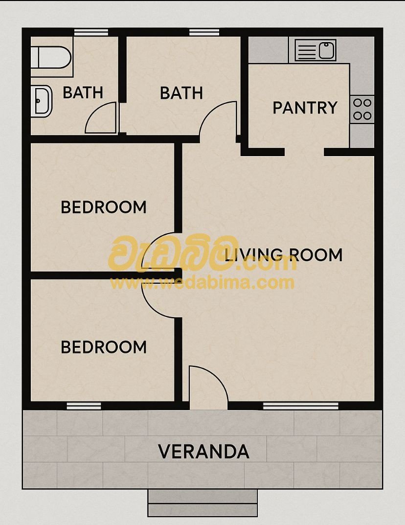 Tiny home floor plan colombo Sri lanka