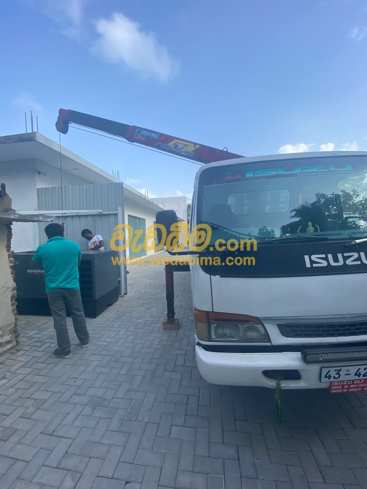 Heavy Machinery for hire price in Sri Lanka