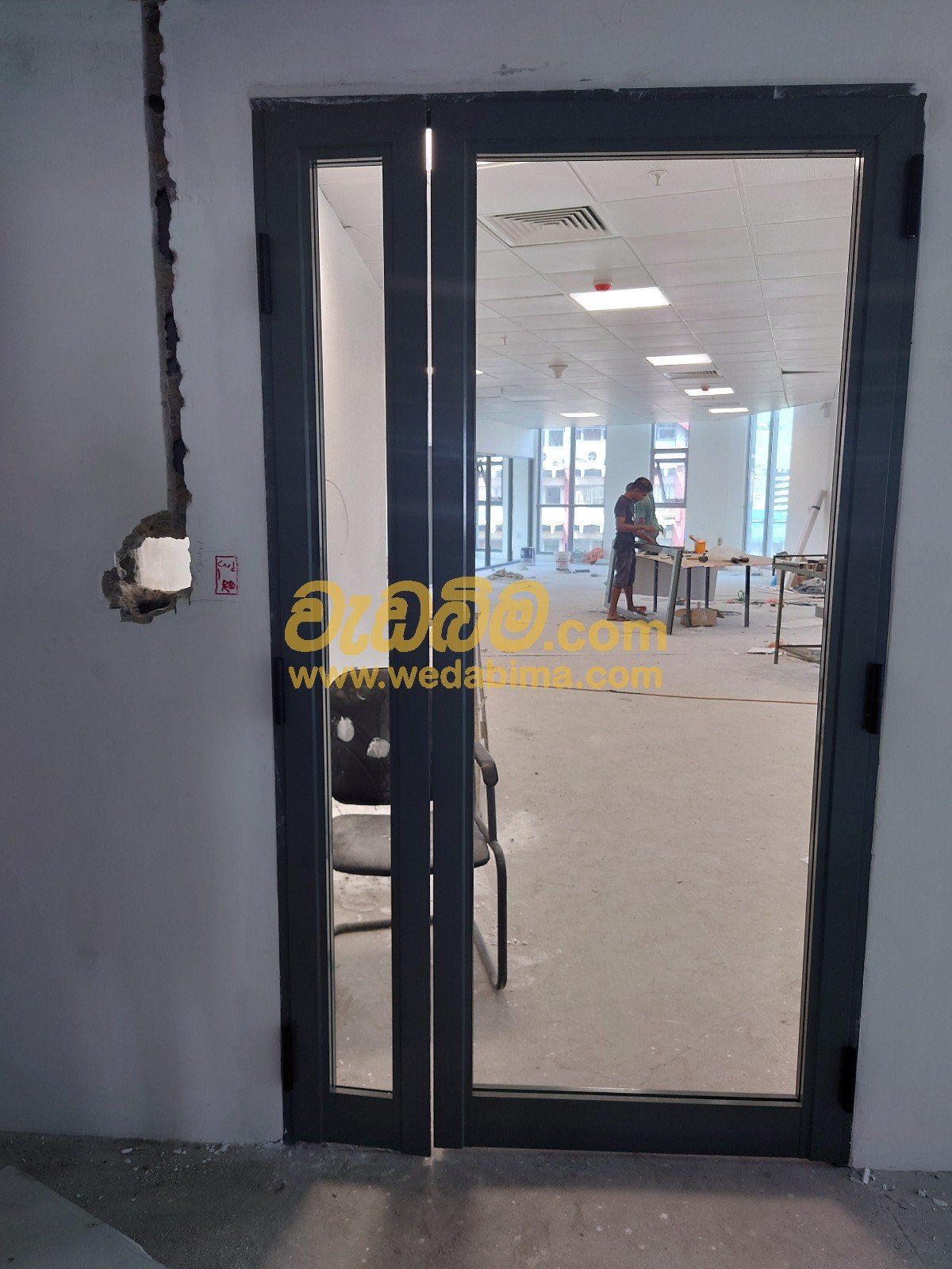 aluminium door and window design colombo