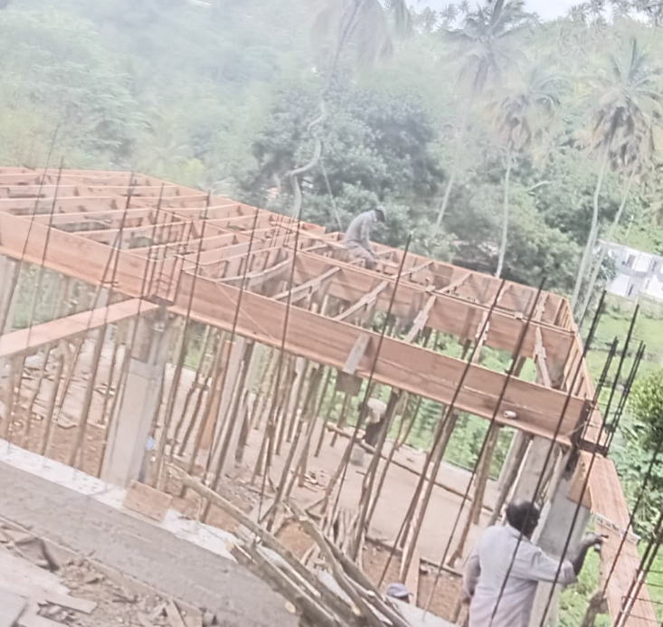 Slab Satalin Work peradeniya, kandy