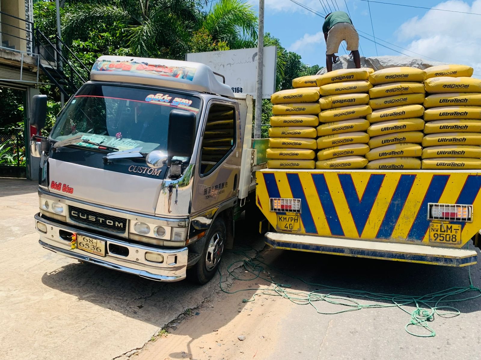 cement transport service in colombo