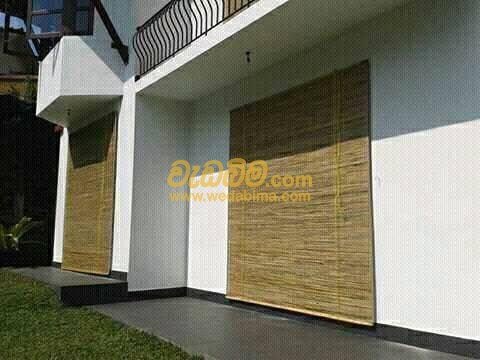 Bamboo blinds contractors kalutara