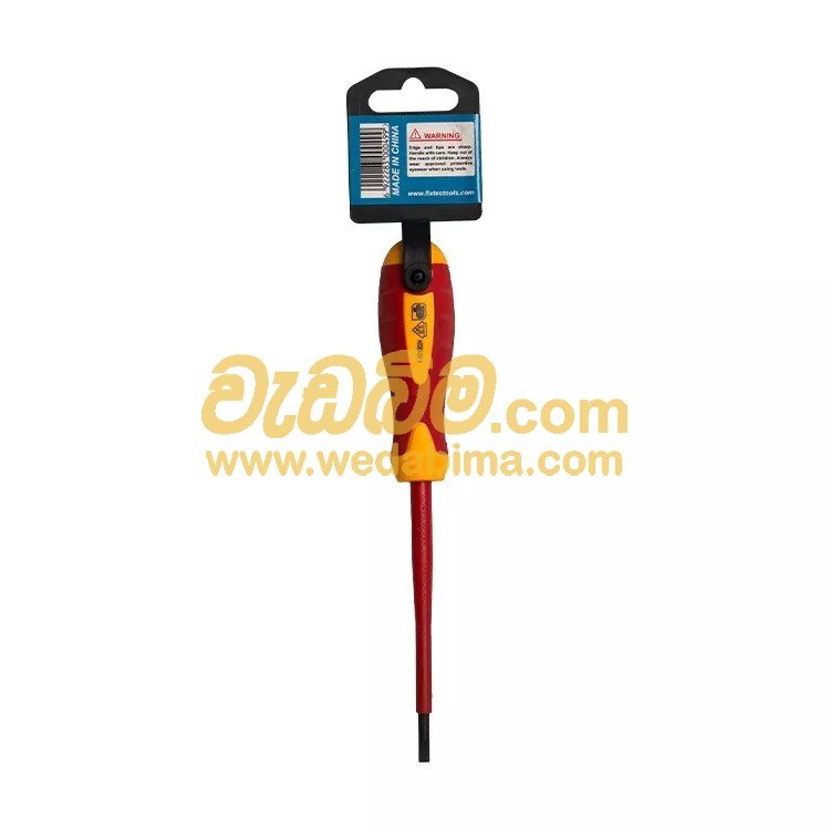 100mm Insulated Slotted Screwdriver