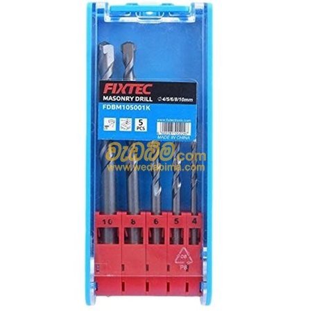 5pcs Masonry Drill Bits Set