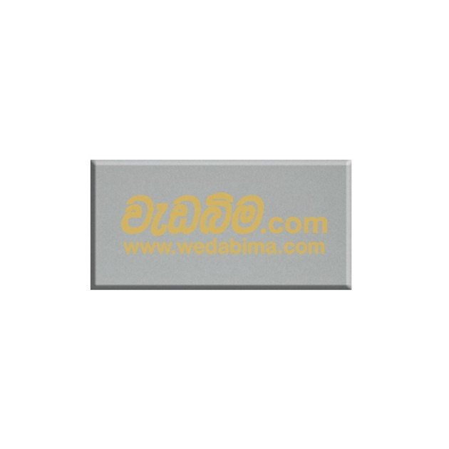 4mm 12 1/2x4 Feet Single Side Silver Aluminium Composite Panel