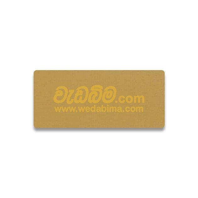 3mm 8x4 Feet Double Side Saffron Yellow Aluminium Composite Panel