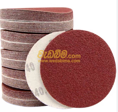 100Pcs 4.5 Inch 60 Size Sanding Disc
