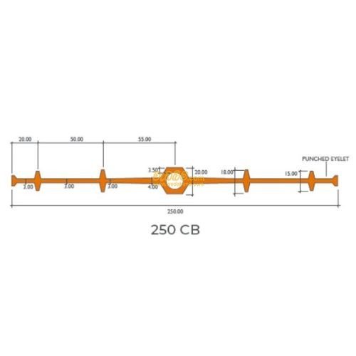 250mm Water Stops for Internal Expansion Joints