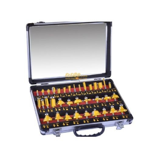 35Pcs 8mm Aluminium Router Bit