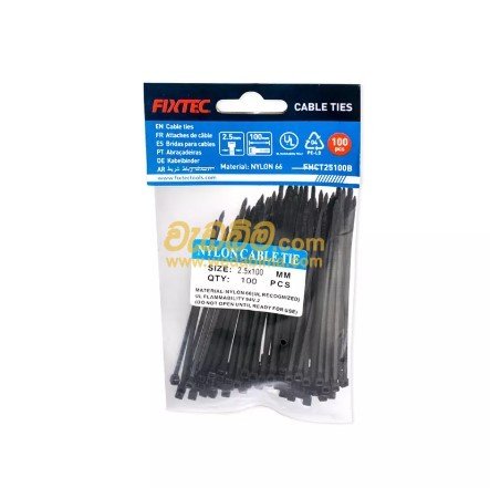 100mm Black Cable Tie