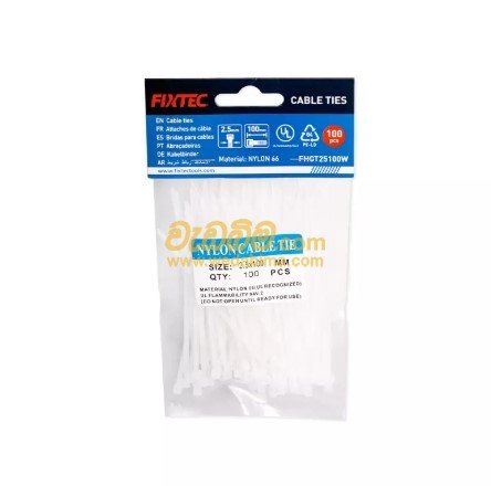 200mm White Cable Tie